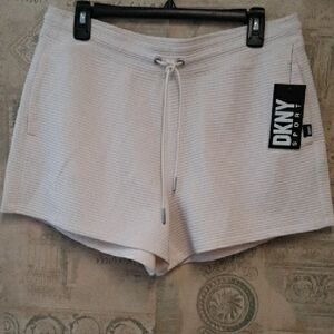 DKNY Sport Cream Shorts